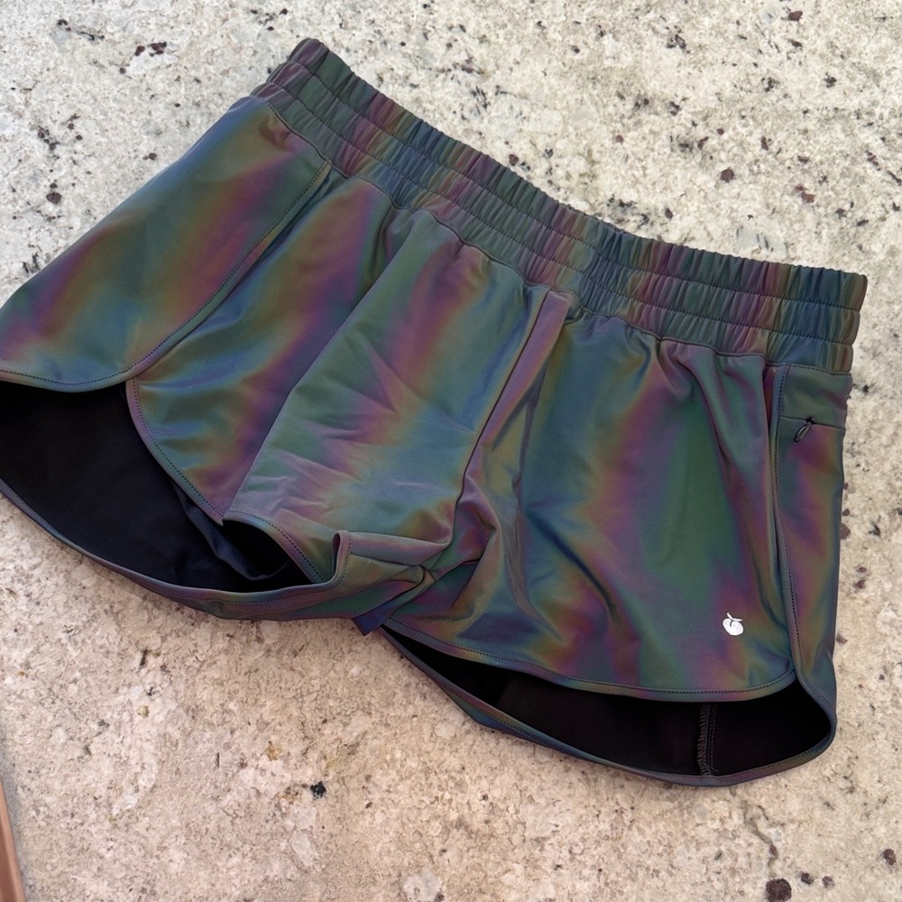 Iridescent Women's Running Shorts